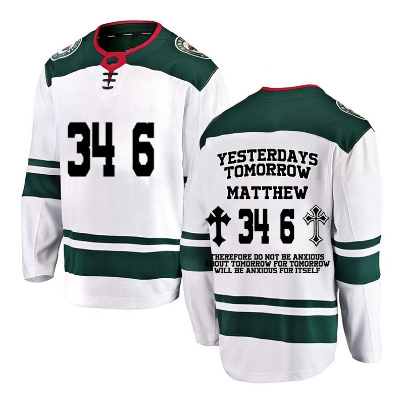 Customized Unisex Jersey Ice Hockey Wear Sublimation Hoodie Custom Jersey Blank Hockey Hoodie Tackle Twill Hockey Jerseys