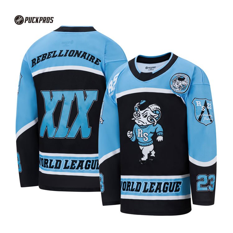Wholesale men's Ice Hockey Jersey Custom Ice Hockey Sublimation Tackle Twilled Hockey Jersey