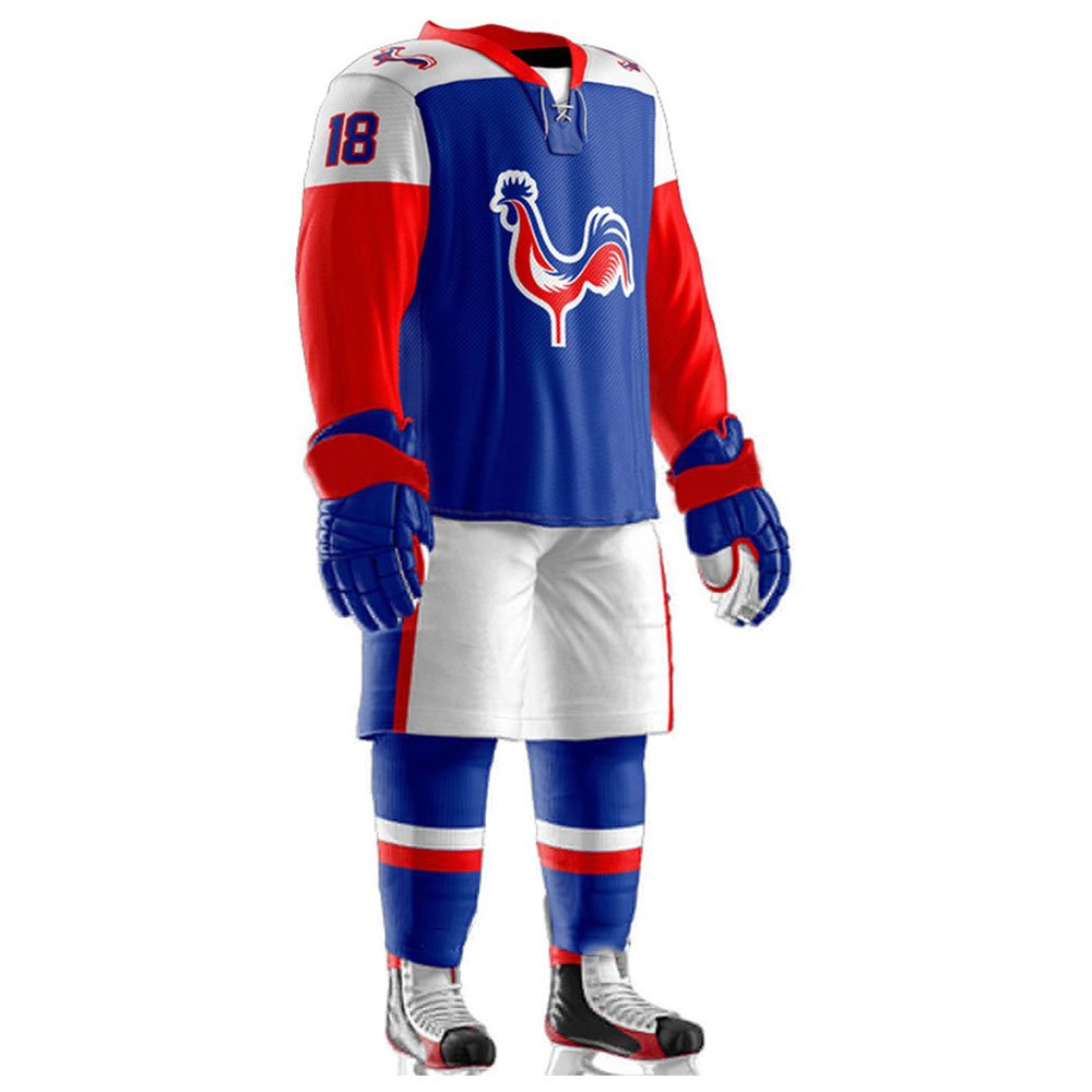 Customize Sports Hockey Costume Uniforms Youth Jersey Halloween Fan Outfit Official Ice Hockey Uniforms