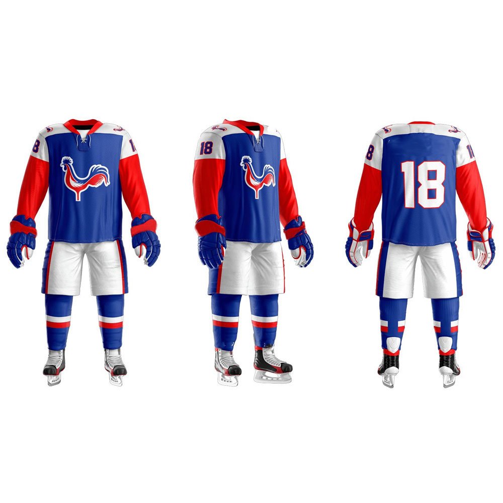 Customize Sports Hockey Costume Uniforms Youth Jersey Halloween Fan Outfit Official Ice Hockey Uniforms