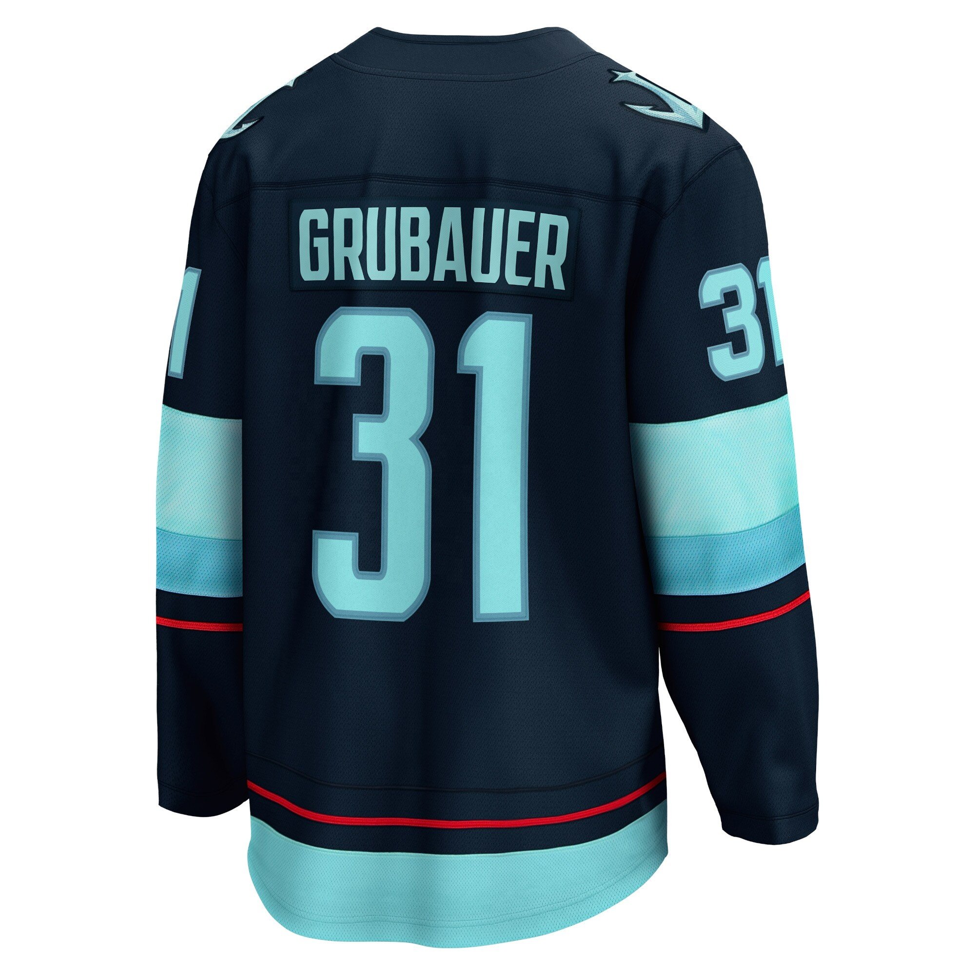 2024 Men's Seattle Ice Hockey Jersey Embroidery Shirts Stitched Uniform Kraken Home Wear #31 Grubauer #10 Beniers #37 Gourde #7