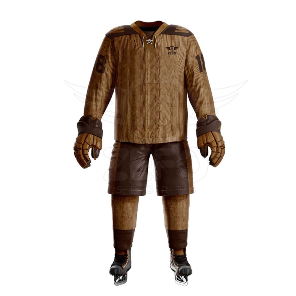 2024 Professional Customized Ice Hockey Uniform Light Weight Long Sleeves Ice Hockey Uniform