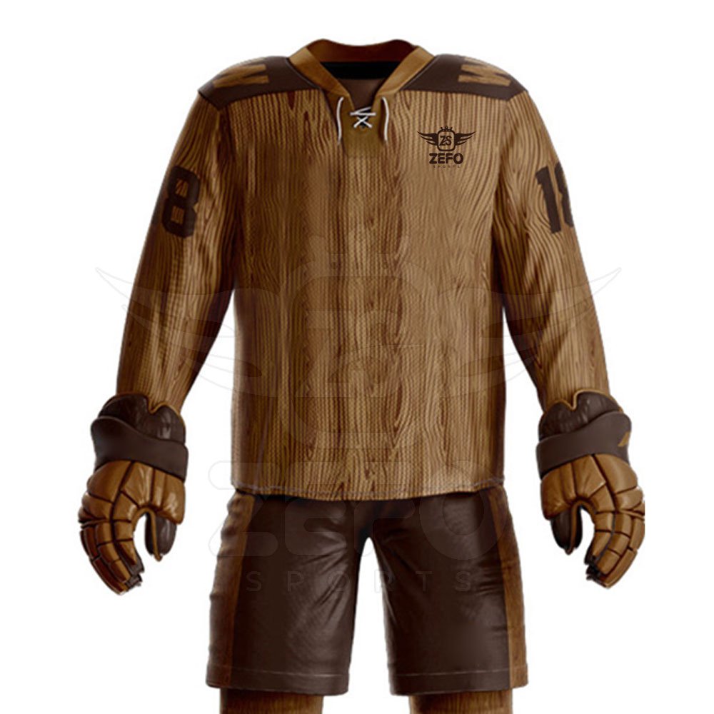 2024 Professional Customized Ice Hockey Uniform Light Weight Long Sleeves Ice Hockey Uniform