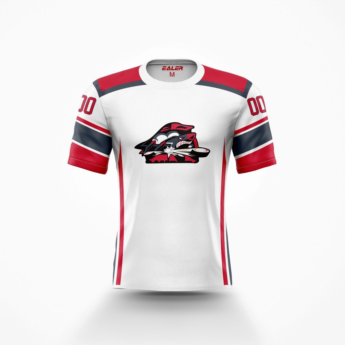 custom sublimated printing polyester ice hockey shirt custom t shirt hockey jersey short sleeve