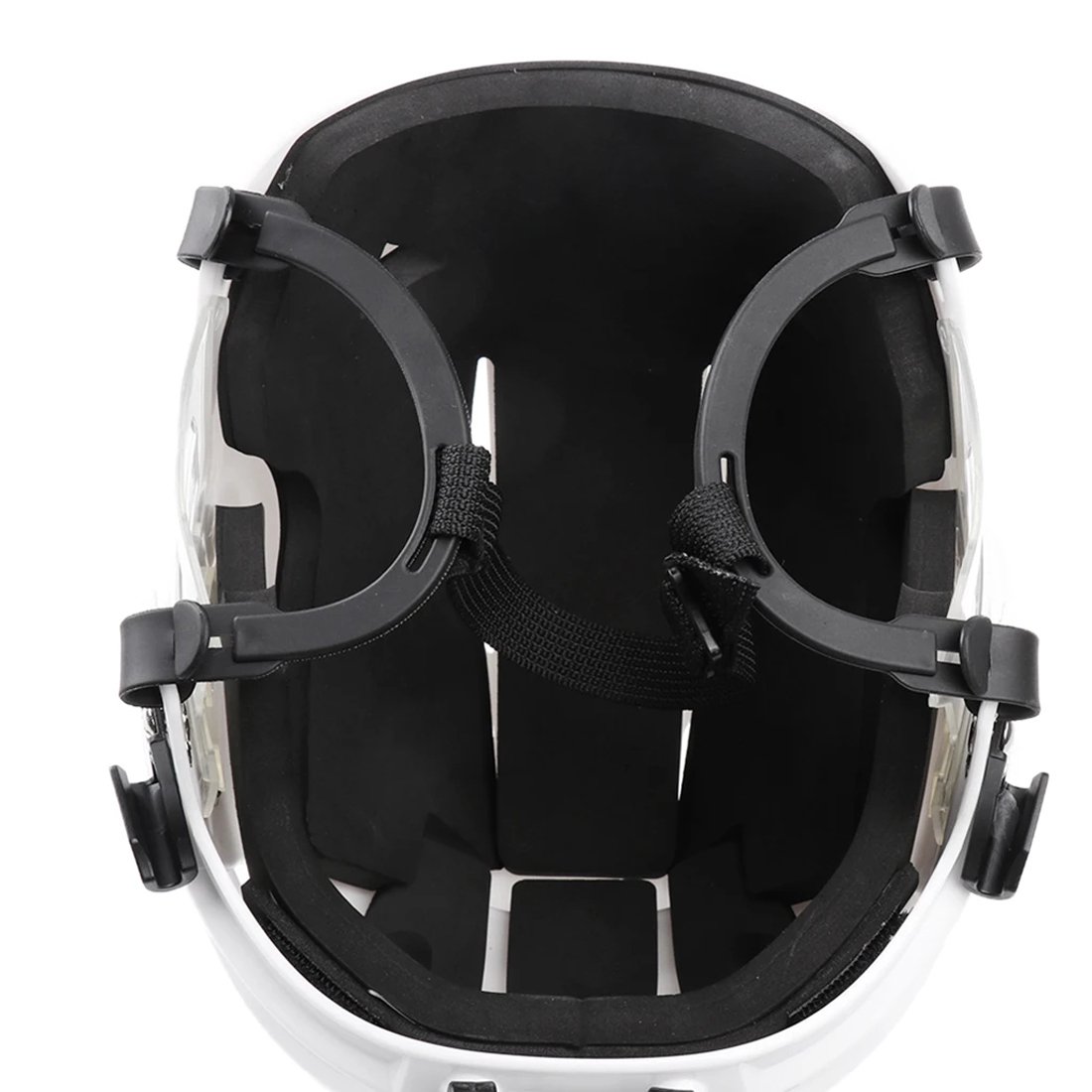Professional Safety Helmet PP Ice Hockey Helmet With Stainless Steel Wire Cage Hockey Protective Face-Mask