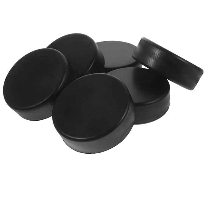 Wholesale Hight Quality Durable Ice Hockey Pucks Custom Logo or Blank Wear Solid Rubber Ice Hocksey Puck