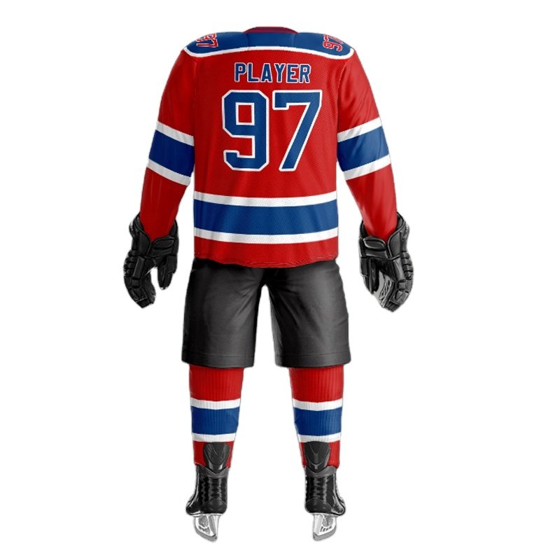 Customized Hockey Shorts OEM Sublimation Ice Hockey Pant Shells