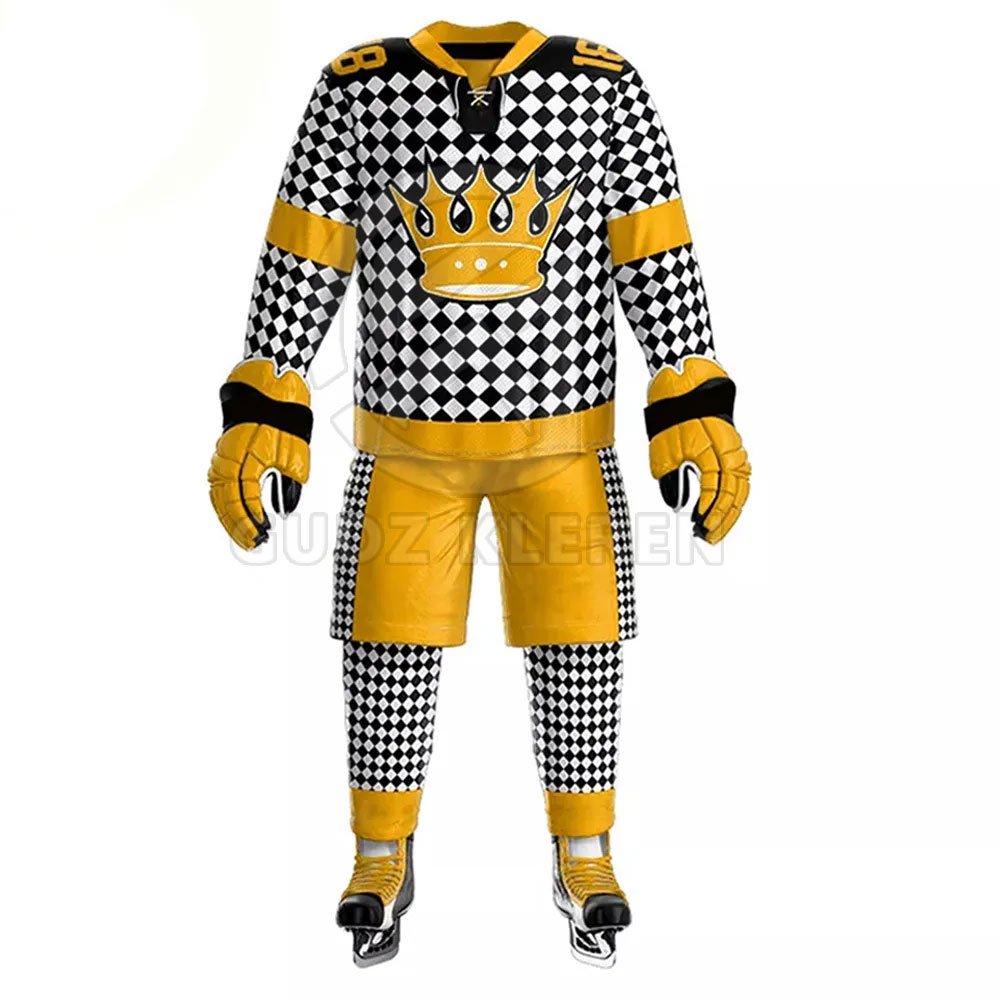 2024 Customized High Quality Sublimation Ice Hockey Uniform Wholesale Cheap Price Ice Hockey Uniform For Men's