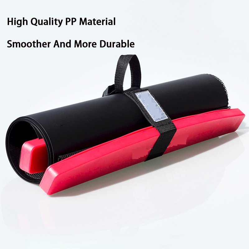 Portable Adjustable Length Exercise Workout Fitness Shoe Booties Ice Hockey Control Body Building Slide Board