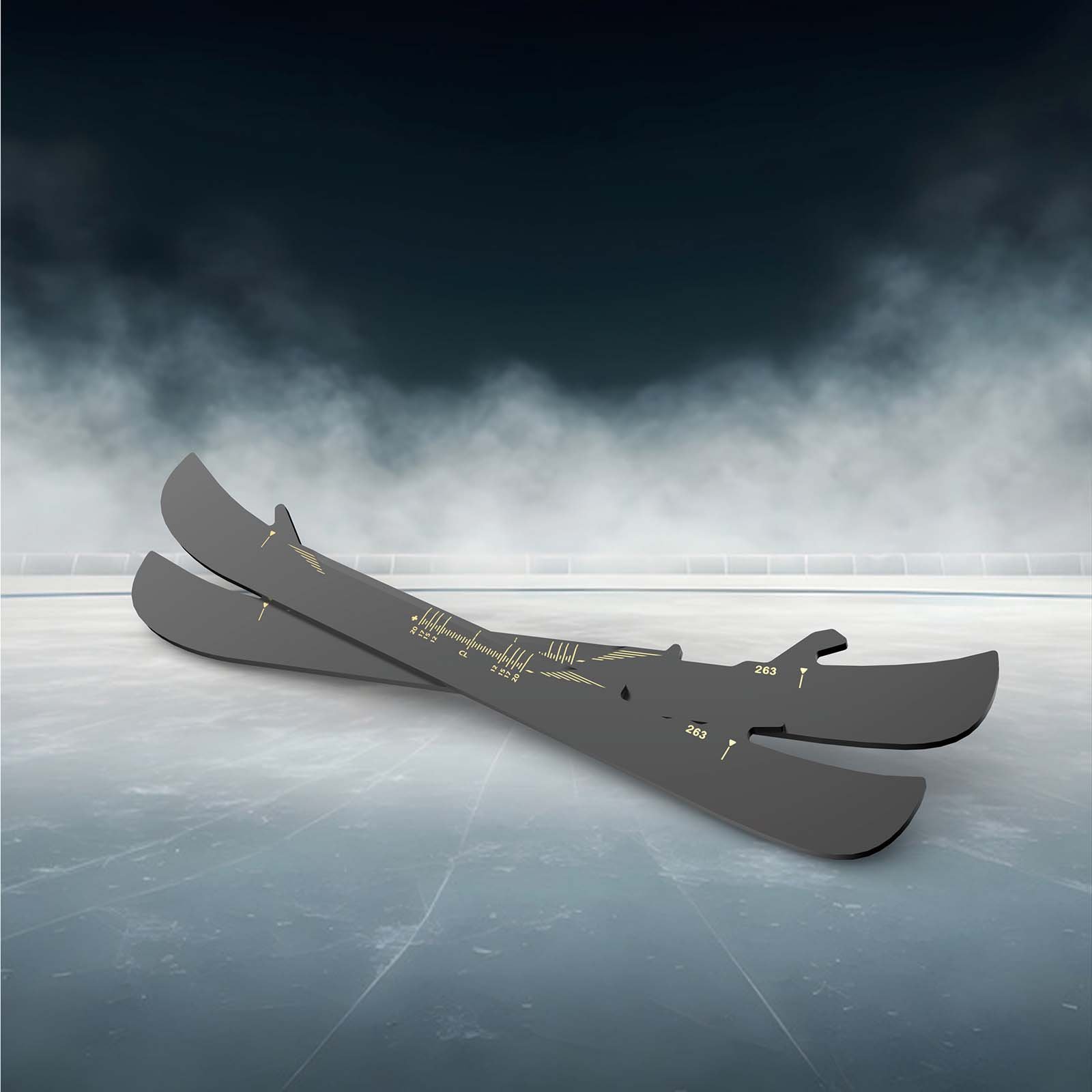 Hockey Skate Blade (Steel)- New Design DLC Coating- Better than other company.