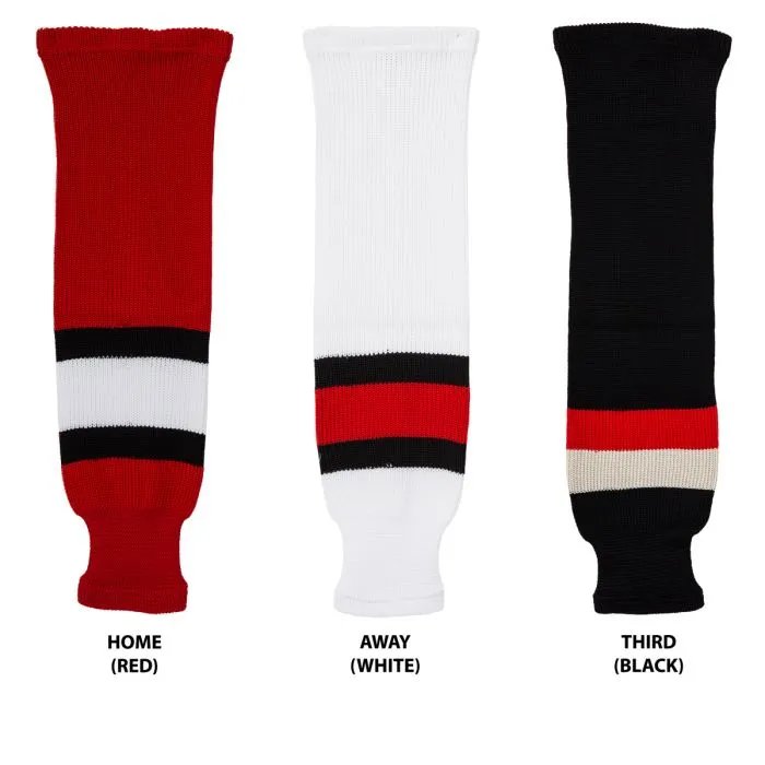 Custom Professional Ice Hockey Socks Team Wear Custom Color Logo Size Material Ice Hockey Socks For Youth Adult