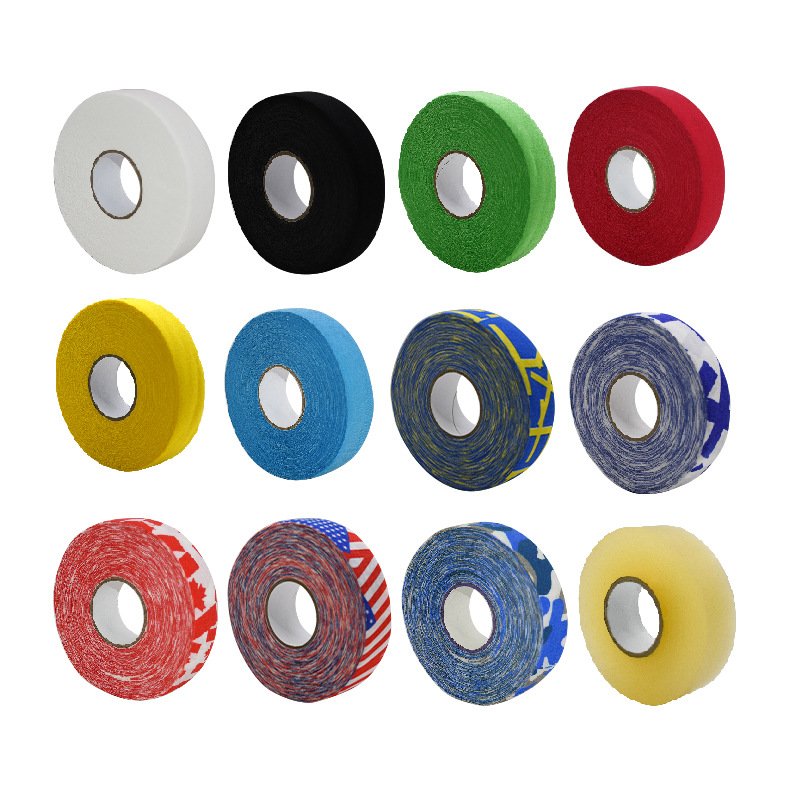Hockey Tape Multipurpose Ice Hockey Stick Tape Adhesive Shin Pad Sock Tape for Ice Skate Sports Gifts Gear Equipment