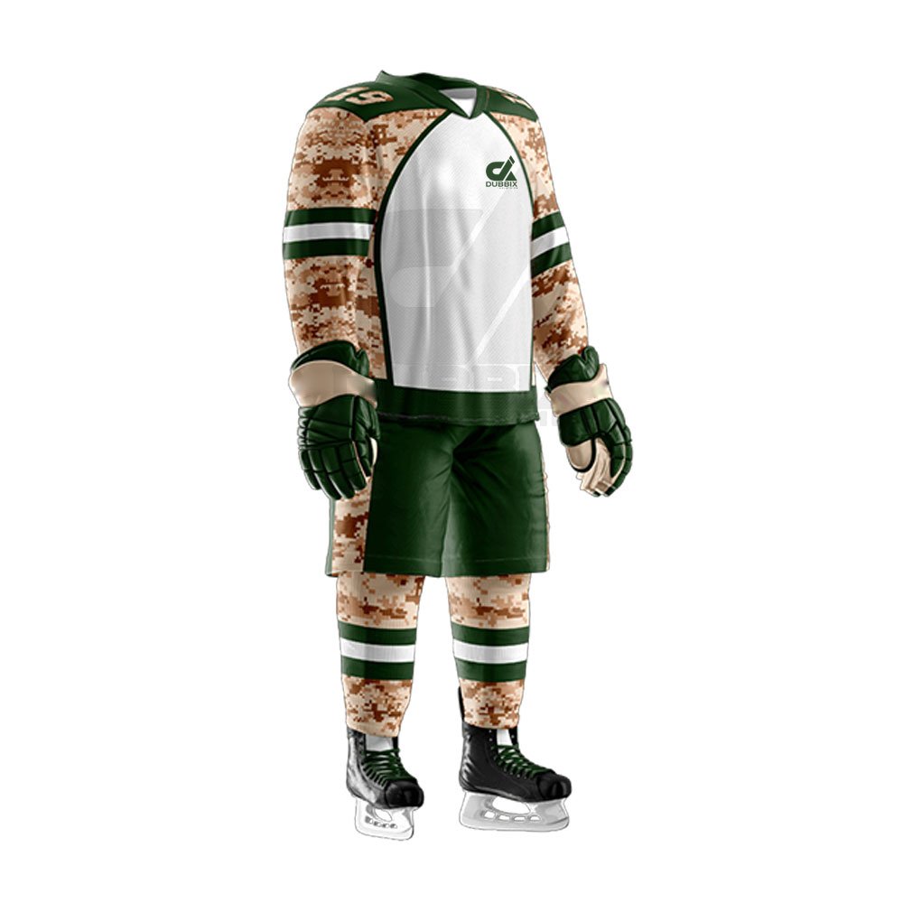 Private Label Polyester Made Ice Hockey Uniform Best Selling Light Weight Ice Hockey Uniform
