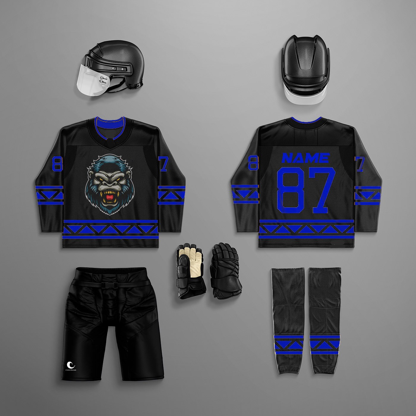Personalized Design Sublimation Ice Hockey Jerseys Custom Youth Ice Hockey Wear