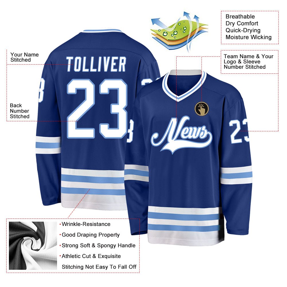 Wholesale Custom Embroidery Applique Ice Hockey Jersey 100% Polyester High Quality Men Hockey Jersey wholesale customized OEM