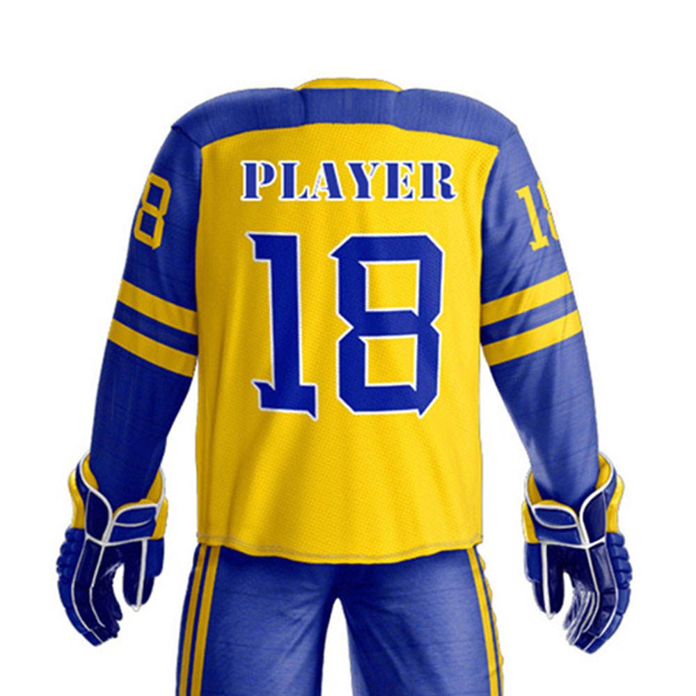 OEM Services Comfortable & Breathable Ice Hockey Uniform Customized Sublimated Ice Hockey Uniforms Sets