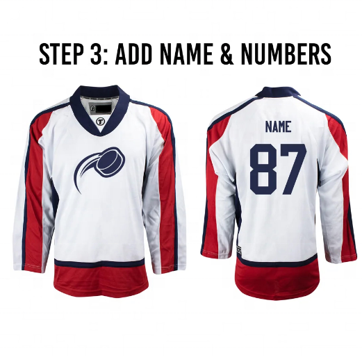 ice hockey uniform Top Quality Embroidery Custom Team Ice Hockey sweater Customized CALGARY FLAMES ICE HOCKEY JERSEY