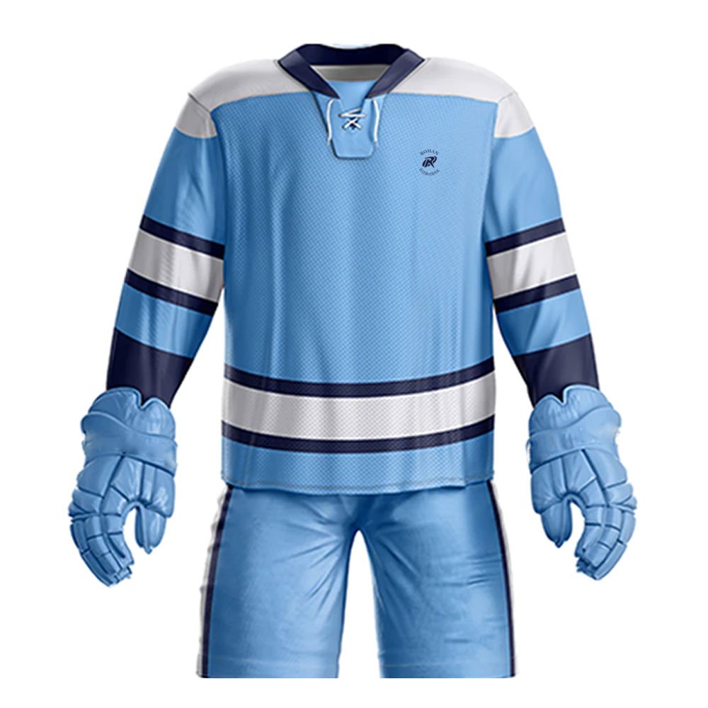 High Quality Professional Men's Ice Hockey Uniform Set Custom Design for Training Featuring Team Name