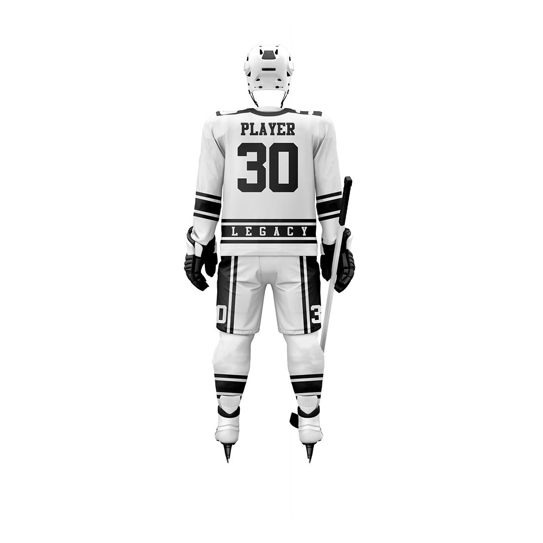 Premium Quality Factory Manufacture Ice Hockey Jersey And Pant Sets Wholesale Price Ice Hockey Uniform