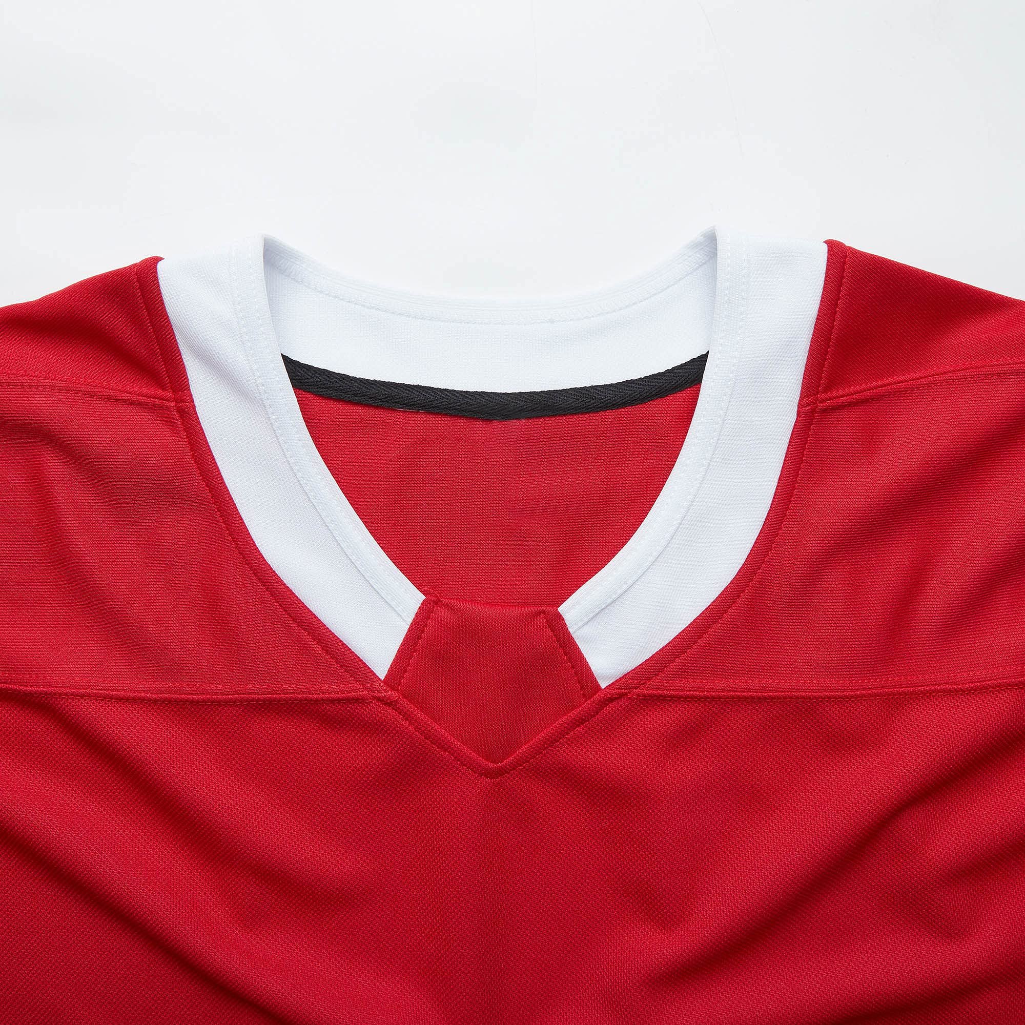 Wholesale 100% Polyester Youth Kids Men Team Quick Dry Breathable Blank Custom design Training Ice Hockey Jersey