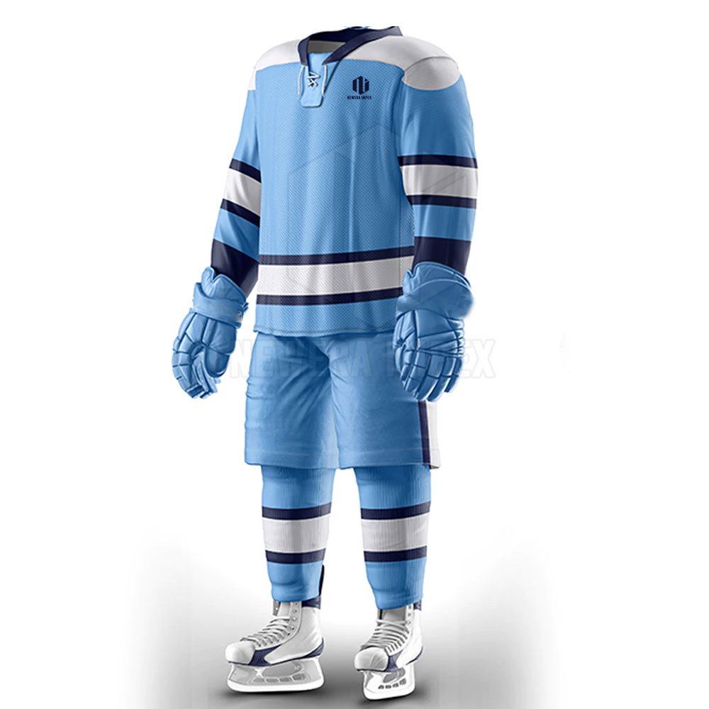 Factory Direct Supply Best Price Custom Designed Polyester Ice Hockey Uniform for Adults OEM Team Wear with Printing Techniques