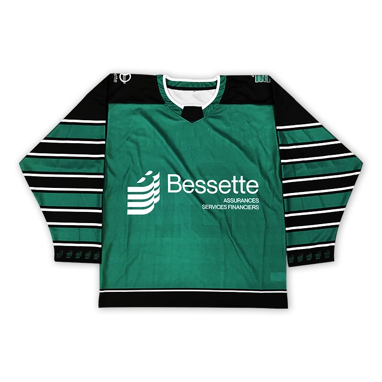 Hockey Jersey Custom Print Polyester Fabric Design Belongs To Your Hockey Uniform