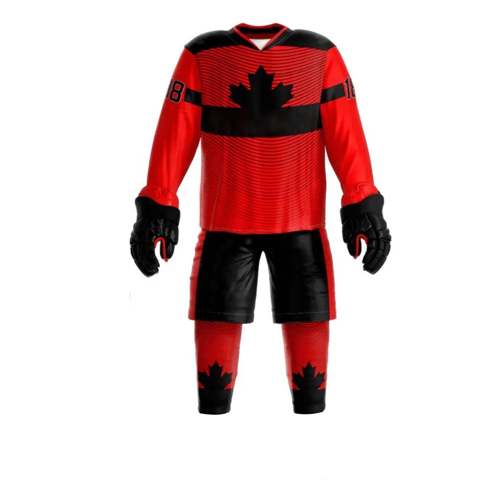 Custom Sublimated Logo Hockey Jerseys Uniform Custom Made Ice Hockey Jersey