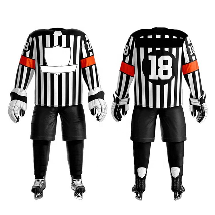 Unique Style Sublimation Ice Hockey Uniforms Sports Wear Customized Sports Ice Hockey Uniform Sets