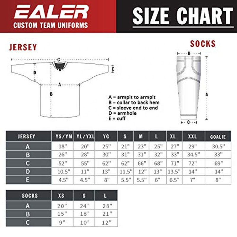 W021 New York ice hockey socks