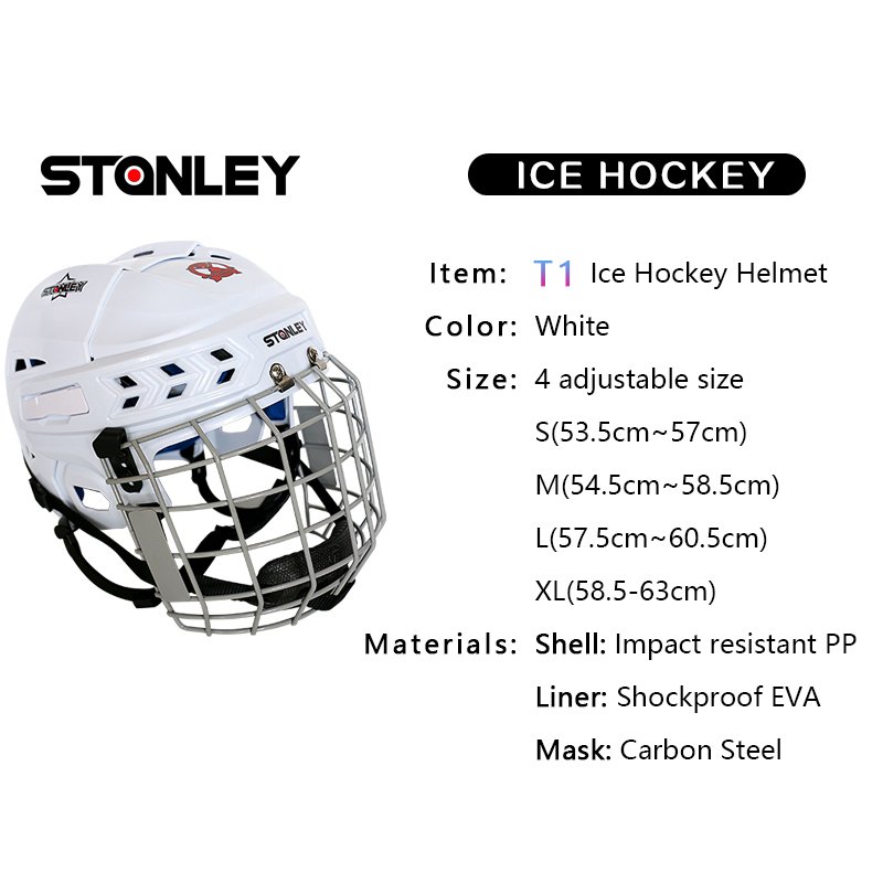 OEM Factory production Customized ice hockey youth helmet Includes mask custom colors inline hockey helmet