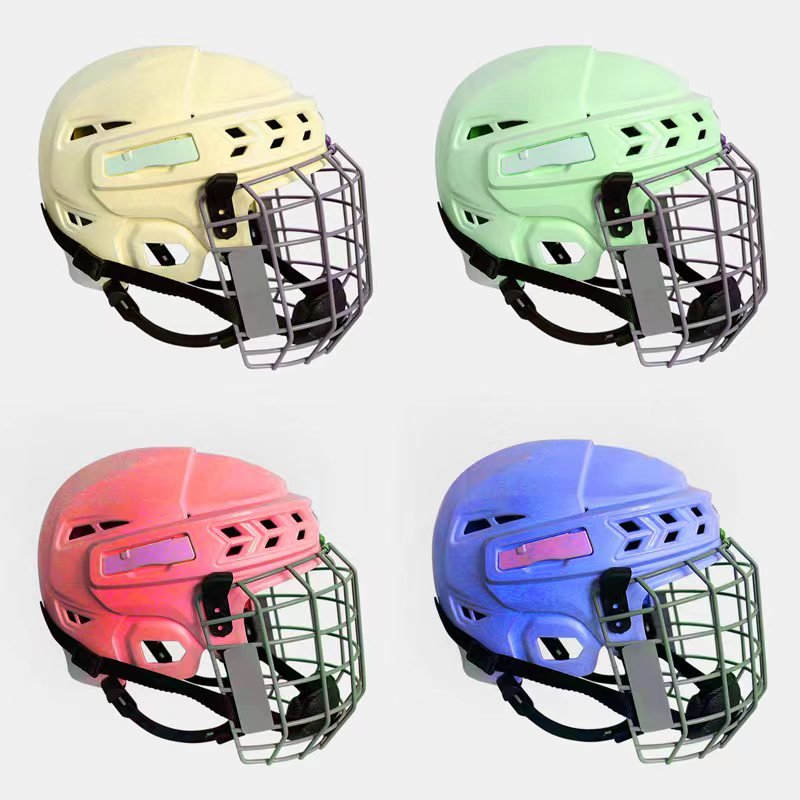 OEM Factory production Customized ice hockey youth helmet Includes mask custom colors inline hockey helmet