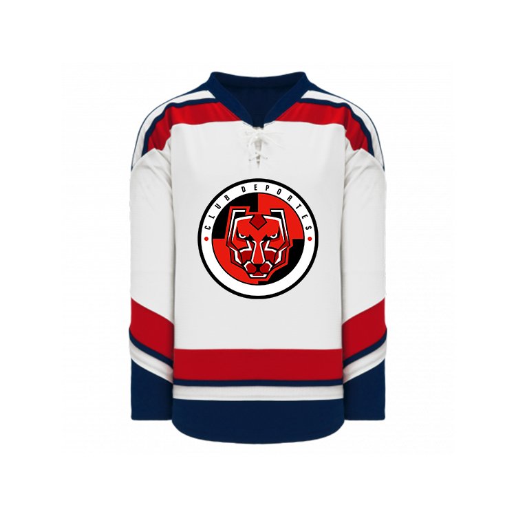 Sublimation Hockey Jersey Stripes Tackle Twill Team Logo Hockey Jersey Custom Embroidery Uniform for Ice Hockey
