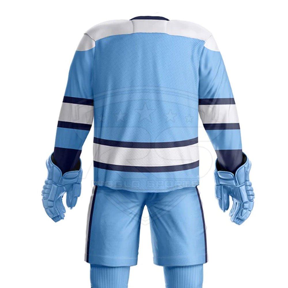 Premium Quality Customized Ice Hockey Sportswear OEM Team Name Printed Uniform Factory Manufactured for Adults Training
