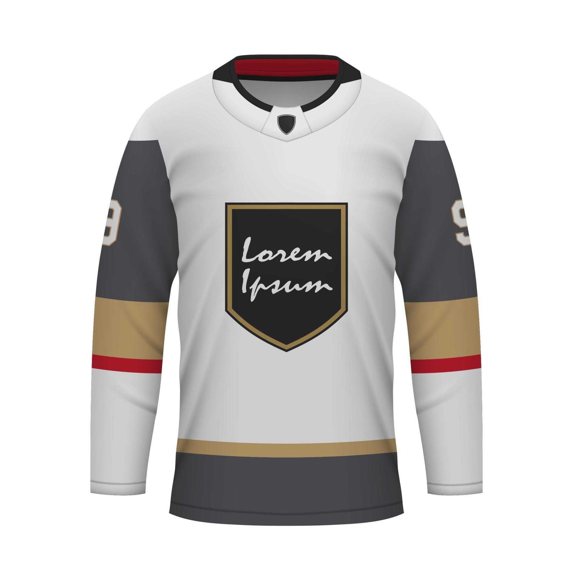Personalized your team player name and numbers Hockey jersey wear sublimated ice hockey jersey