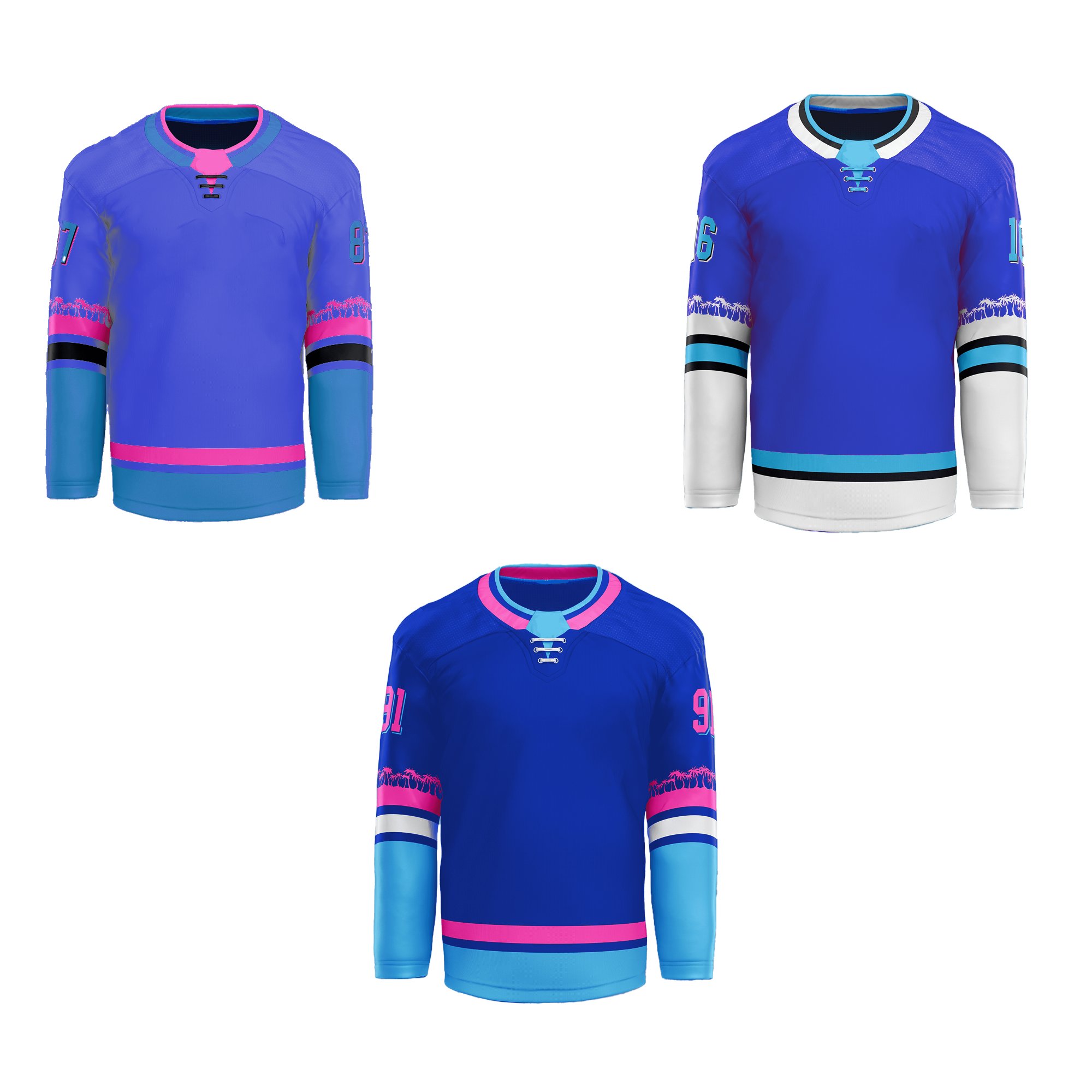 Trendy Design New Sublimation Ice Hockey Jerseys Customized Adult Youth Ice Hockey Wear