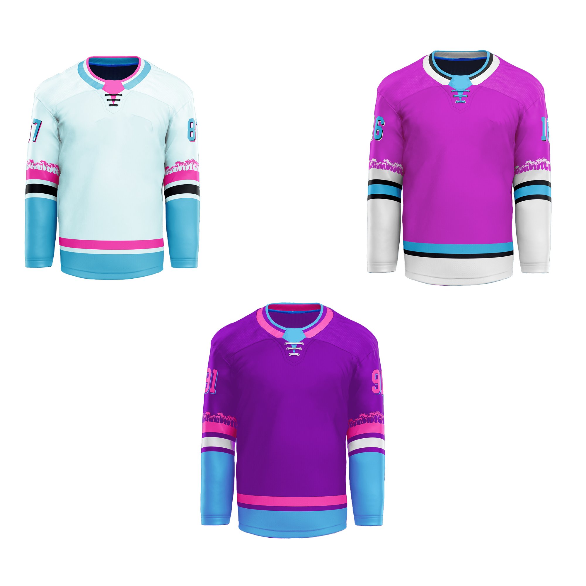 Trendy Design New Sublimation Ice Hockey Jerseys Customized Adult Youth Ice Hockey Wear