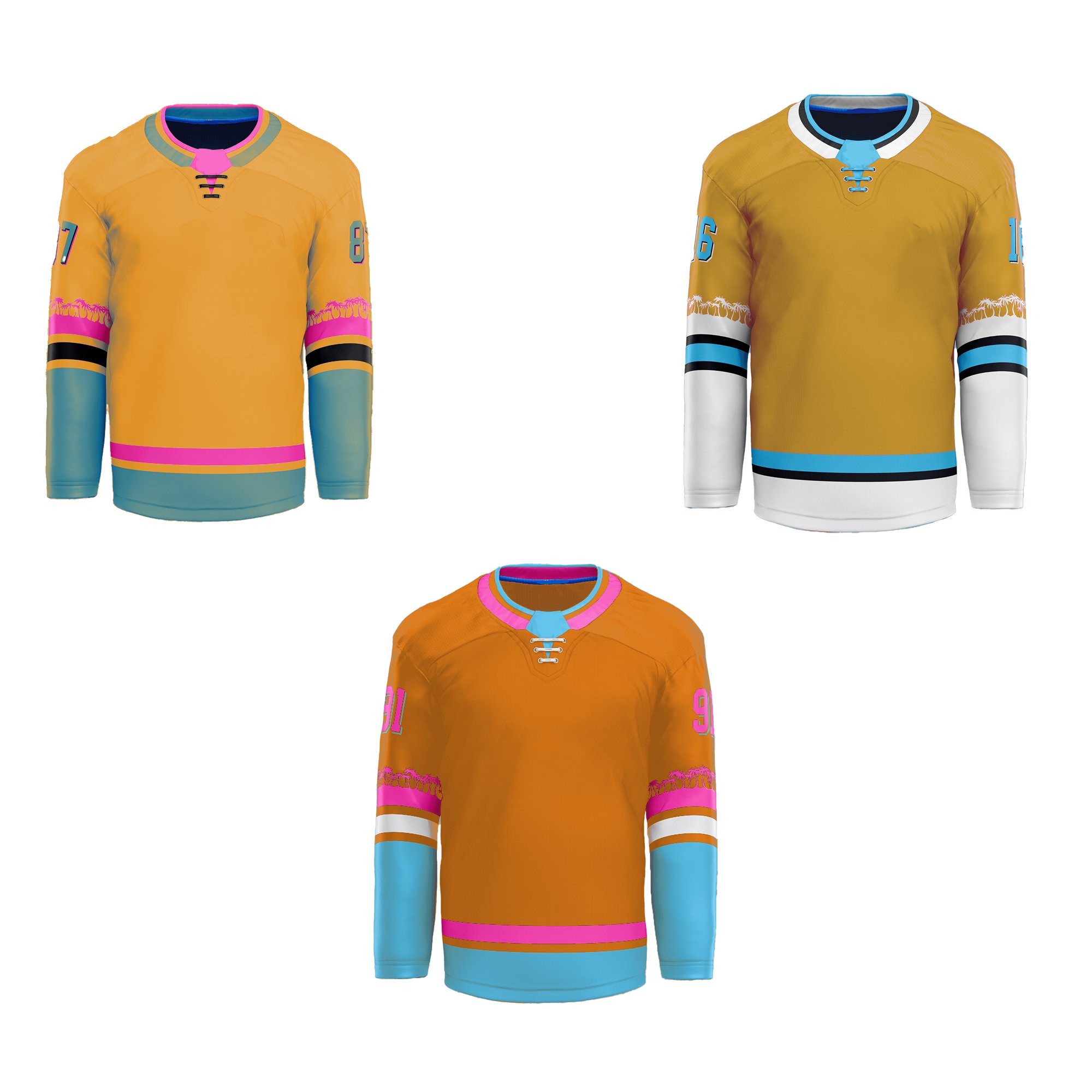 Trendy Design New Sublimation Ice Hockey Jerseys Customized Adult Youth Ice Hockey Wear