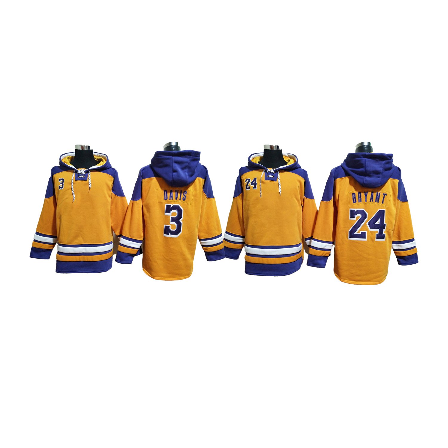 2023 New Stitched American Teams Basketball Jerseys Los Angeles 3 Davis 24 Bryant Can Custom Logo Name