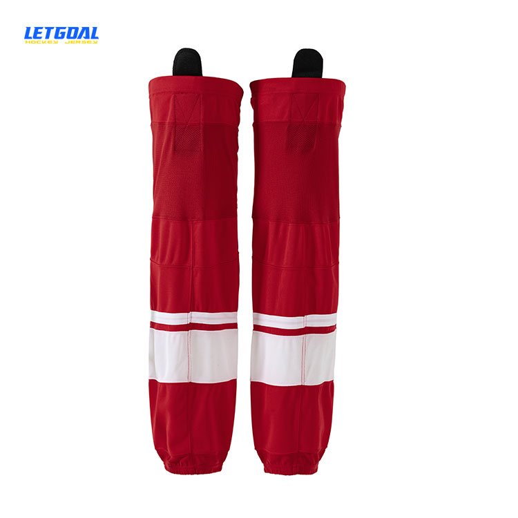 Wholesale polyester Multi Color Customization Name Patterns Hockey socks hockey leggings
