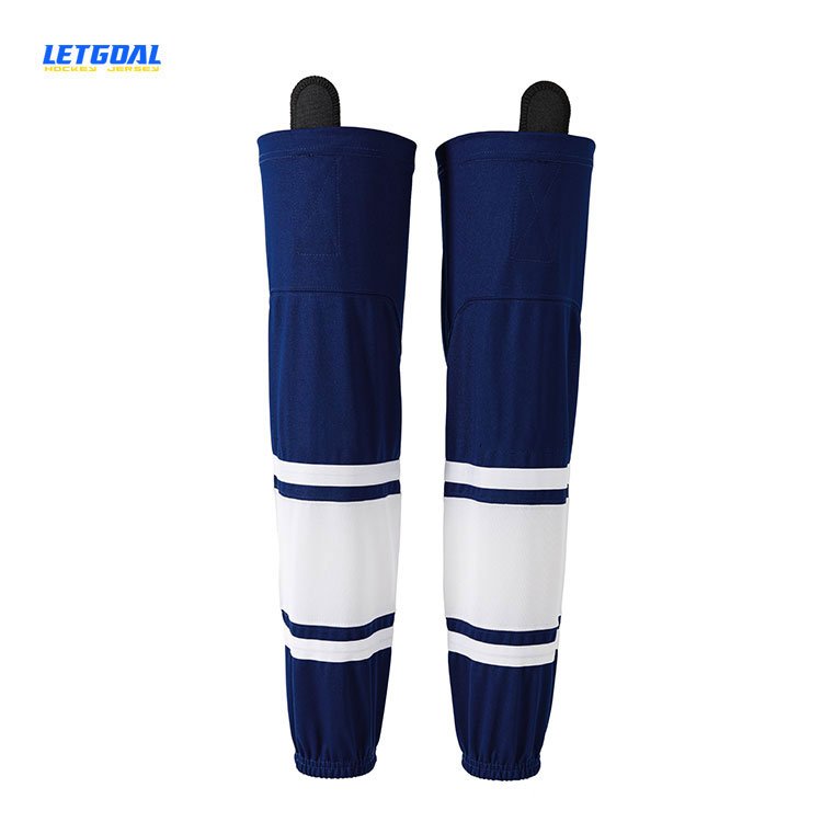 Wholesale polyester Multi Color Customization Name Patterns Hockey socks hockey leggings