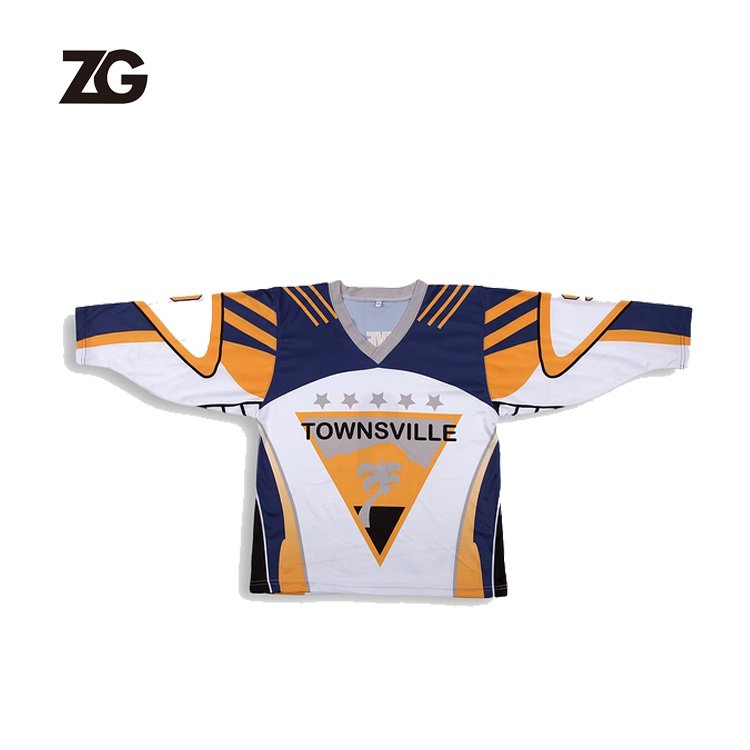 Factory Custom Printed Hockey Jersey Premium Quality Sublimation Ice Hockey Jersey