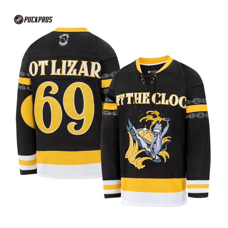Winnipeg Jets Jersey Hockey Stripes Tackle Twill Team Logo Hockey Jersey Custom Embroidery Uniform for Ice Hockey