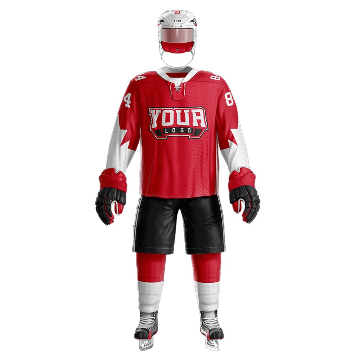 100% Best Selling Men Sportswear Ice Hockey Uniforms 100% Polyester Team Breathable Field Hockey Jersey Men Ice Hockey Uniform