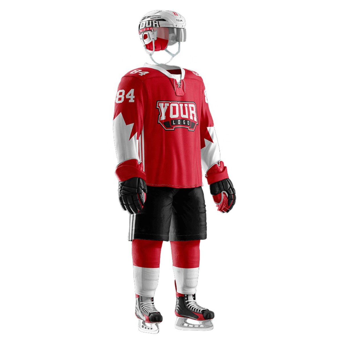 100% Best Selling Men Sportswear Ice Hockey Uniforms 100% Polyester Team Breathable Field Hockey Jersey Men Ice Hockey Uniform