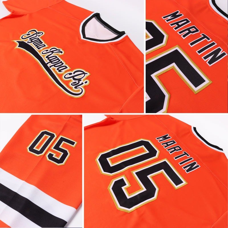 High Quality Polyester Custom Hockey Uniform Free Design Sublimated Print Embroidery Logo Ice Hockey Jersey with OEM Team Name