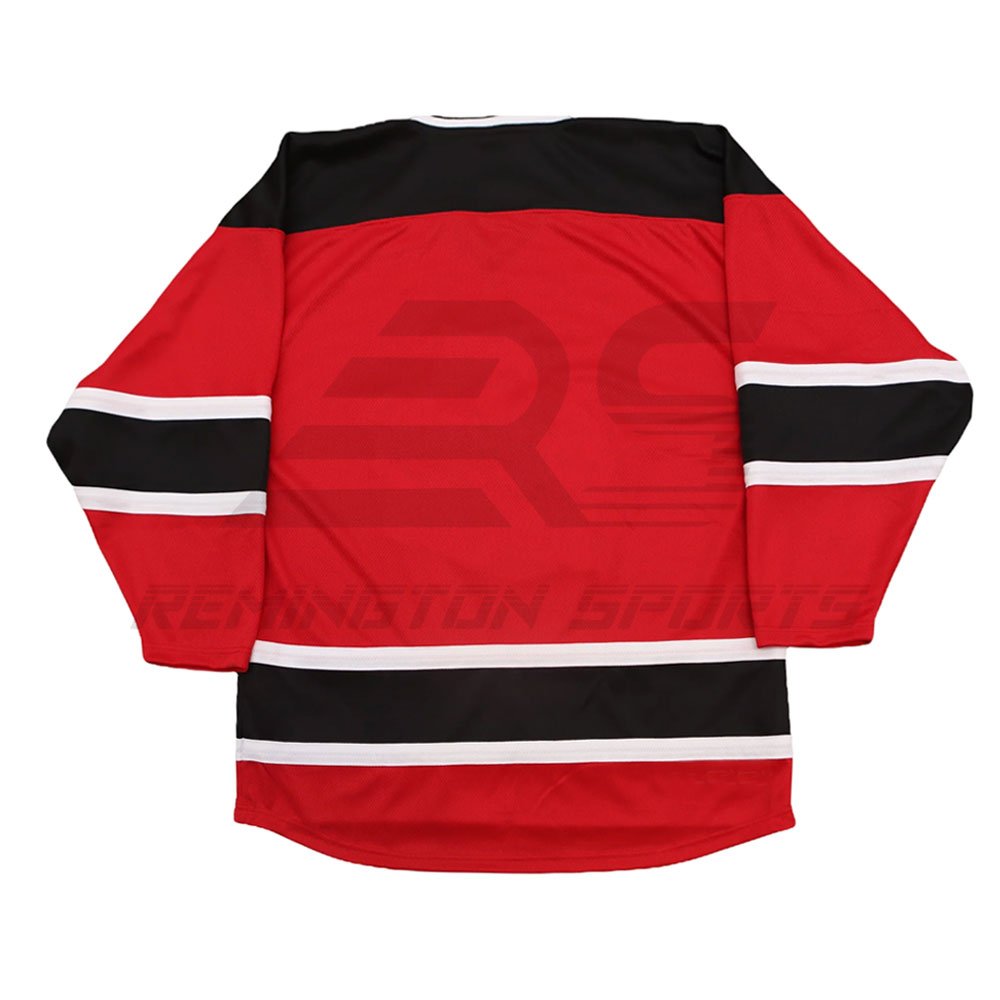 Top quality Customized team name polyester ice hockey jersey sublimation printing ice hockey jersey unisex ice hockey jersey