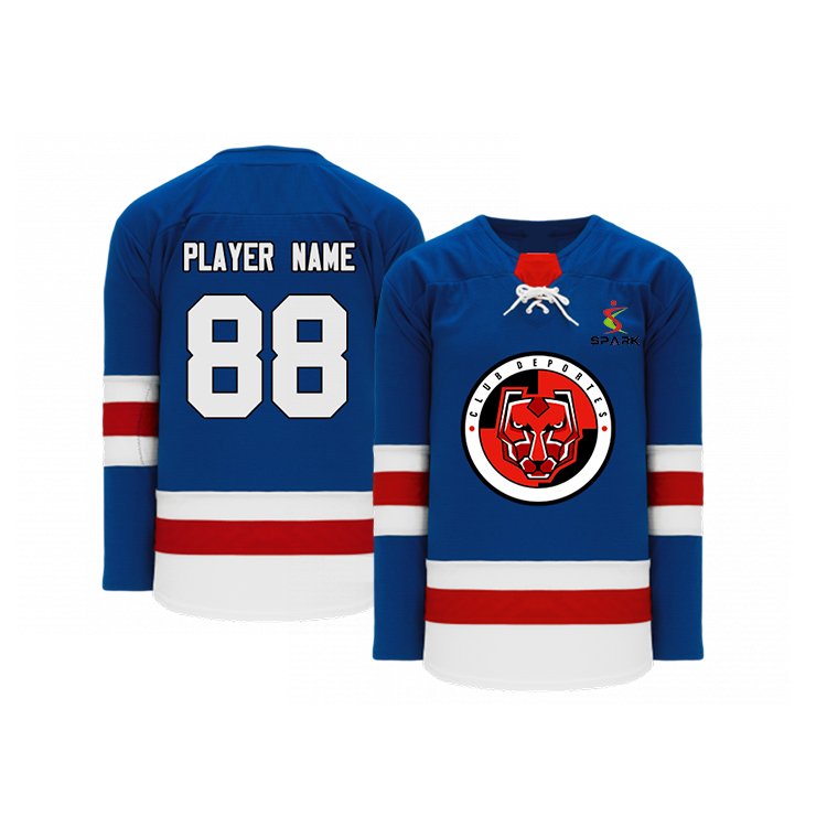 Custom Sublimation Ice Hockey Jersey Breathable Mesh Youth Hockey Jersey Resistant Team Wear Jerseys