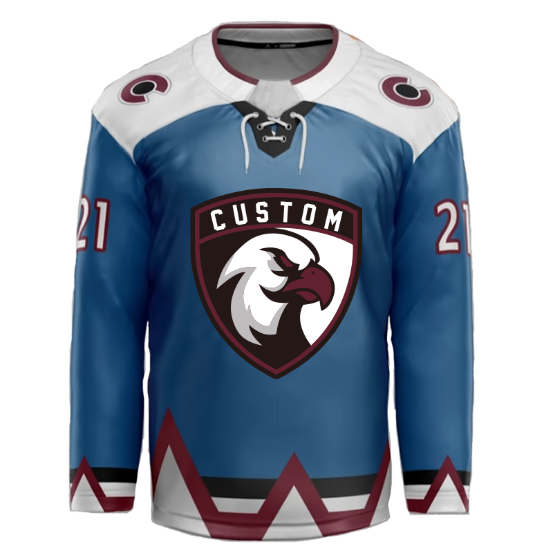 double sided Youth cheap ice hockey jersey