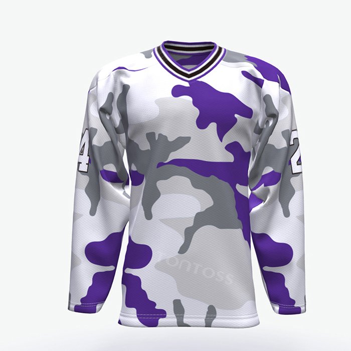 2024 New Design Wholesale Top Stitched Sublimation Hockey Jersey Custom Personalized Team Embroidery Logo Ice Hockey Jerseys