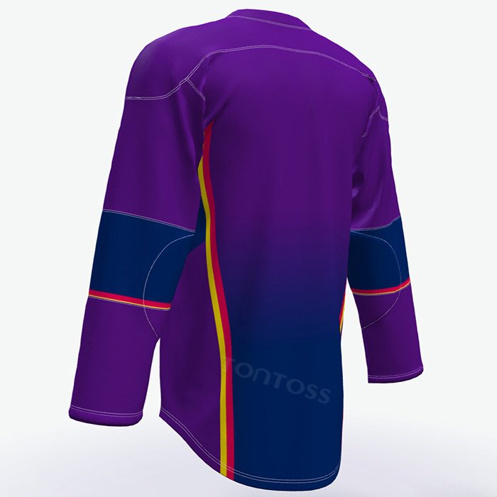 Custom full sublimation printing hockey jerseys embroidery name number ice hockey shirt customized ice hockey women uniform